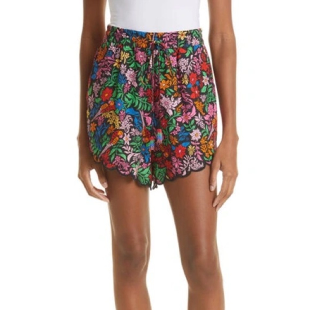 NWT FARM Rio Tropical Garden Shorts | Size Large